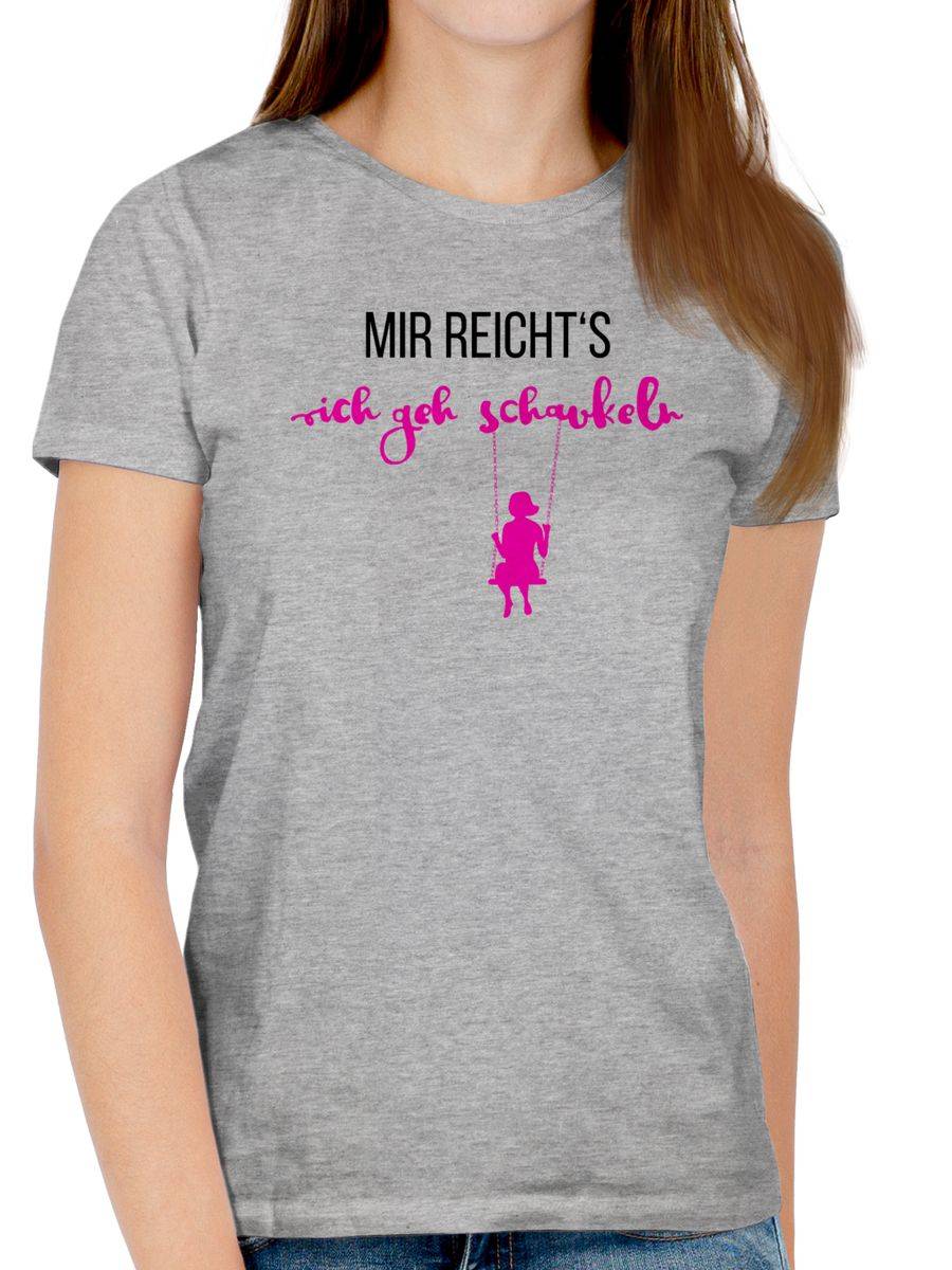 Shirtracer Mir Reichts Ich Geh Schaukeln: Tshirt Gym Bag Shirtracer