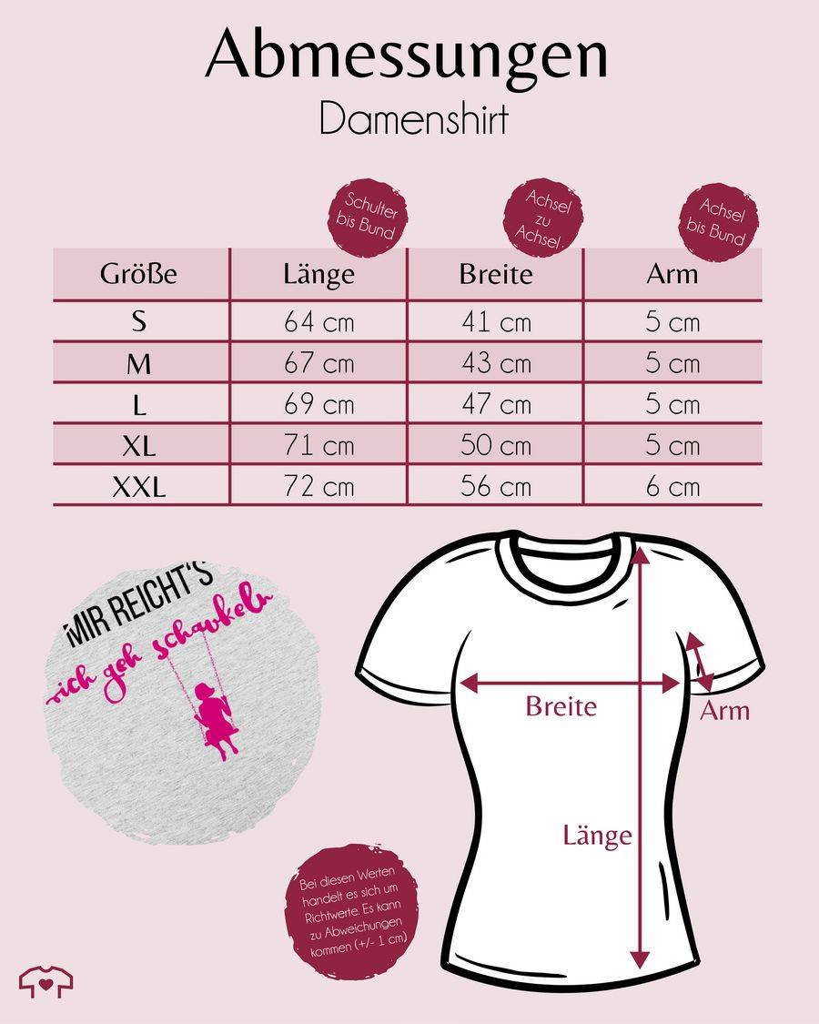 Shirtracer Mir Reichts Ich Geh Schaukeln: Tshirt Gym Bag Shirtracer