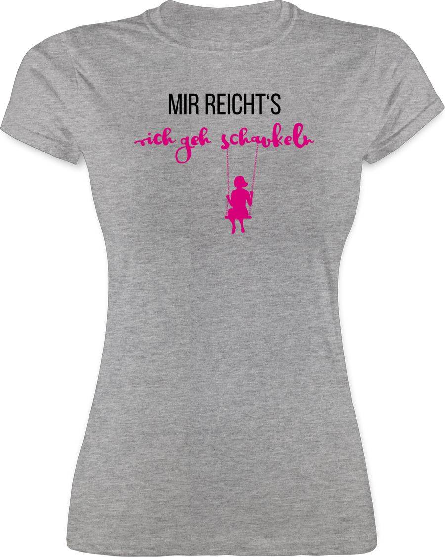 Shirtracer Mir reichts ich geh schaukeln: Tshirt Gym Bag Shirtracer