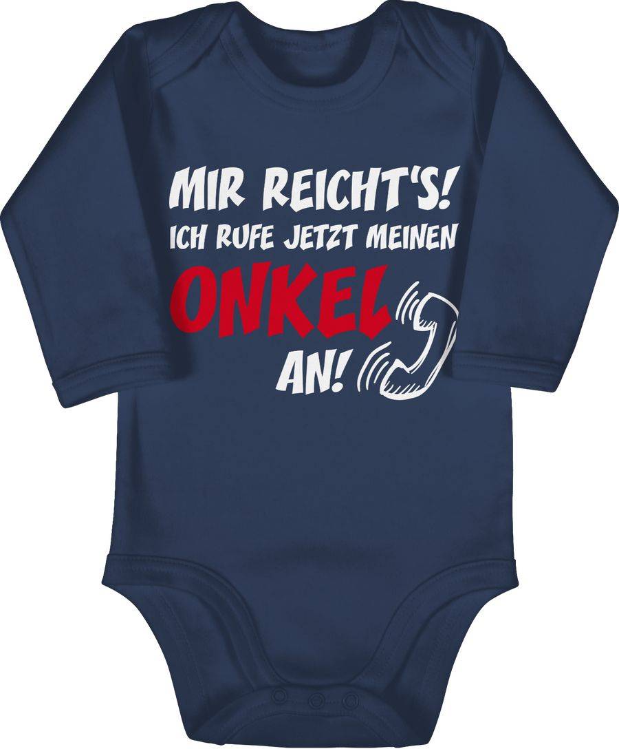Shirtracer Mir reichts Ich ruf jetzt meinen Onkel an Shirts & Mehr Shirtracer