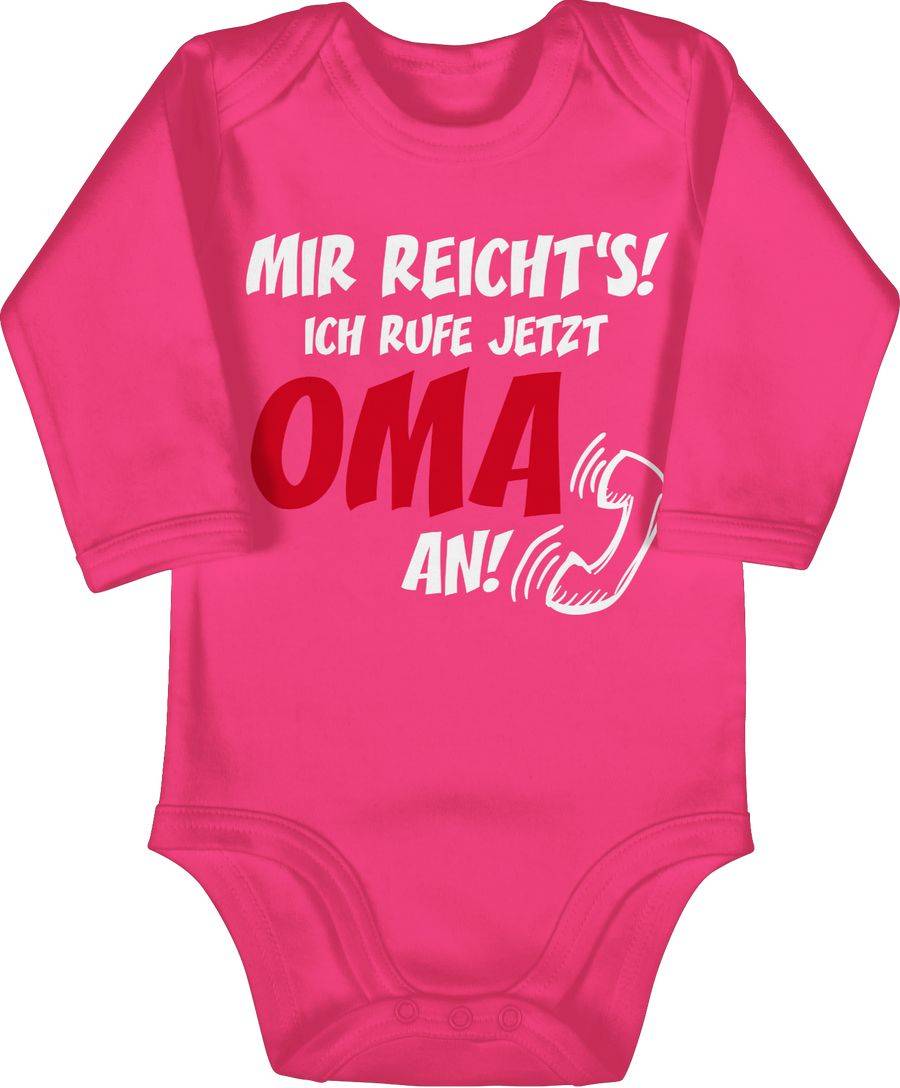 Shirtracer Mir reichts Ich ruf jetzt Oma an Shirts & Mehr Shirtracer