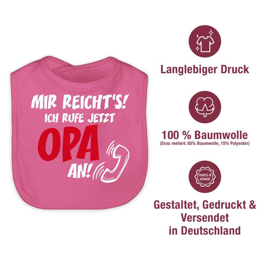 Shirtracer Mir Reichts Ich Ruf Jetzt Opa An Shirts & Mehr Shirtracer