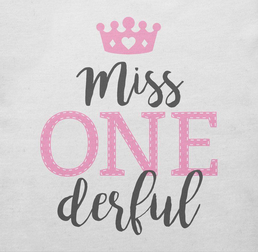 Shirtracer Miss One Derful: T-Shirt Gym Bag Shirtracer