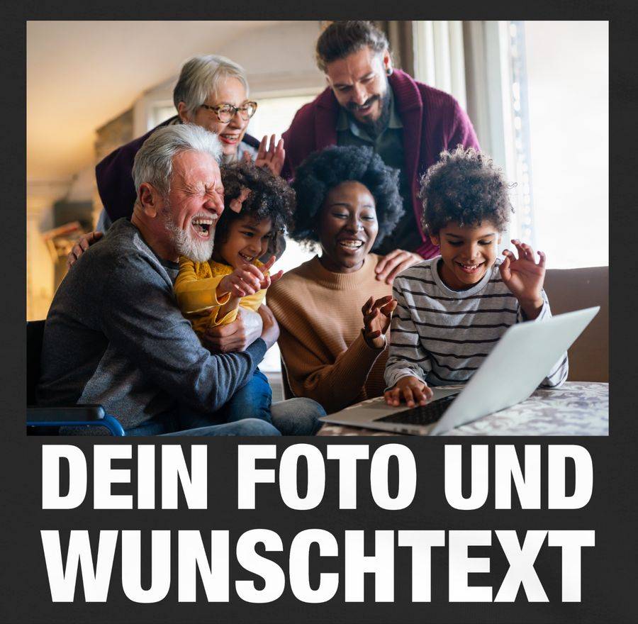 Shirtracer Mit Bild Eigenem Foto Name Text Wunschtext: Tshirt Rucksack Shirtracer