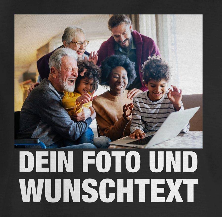 Shirtracer Mit Bild Eigenem Foto Name Text Wunschtext: Tshirt Rucksack Shirtracer