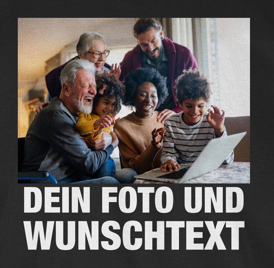 Shirtracer Mit Bild Eigenem Foto Name Text Wunschtext: Tshirt Rucksack Shirtracer