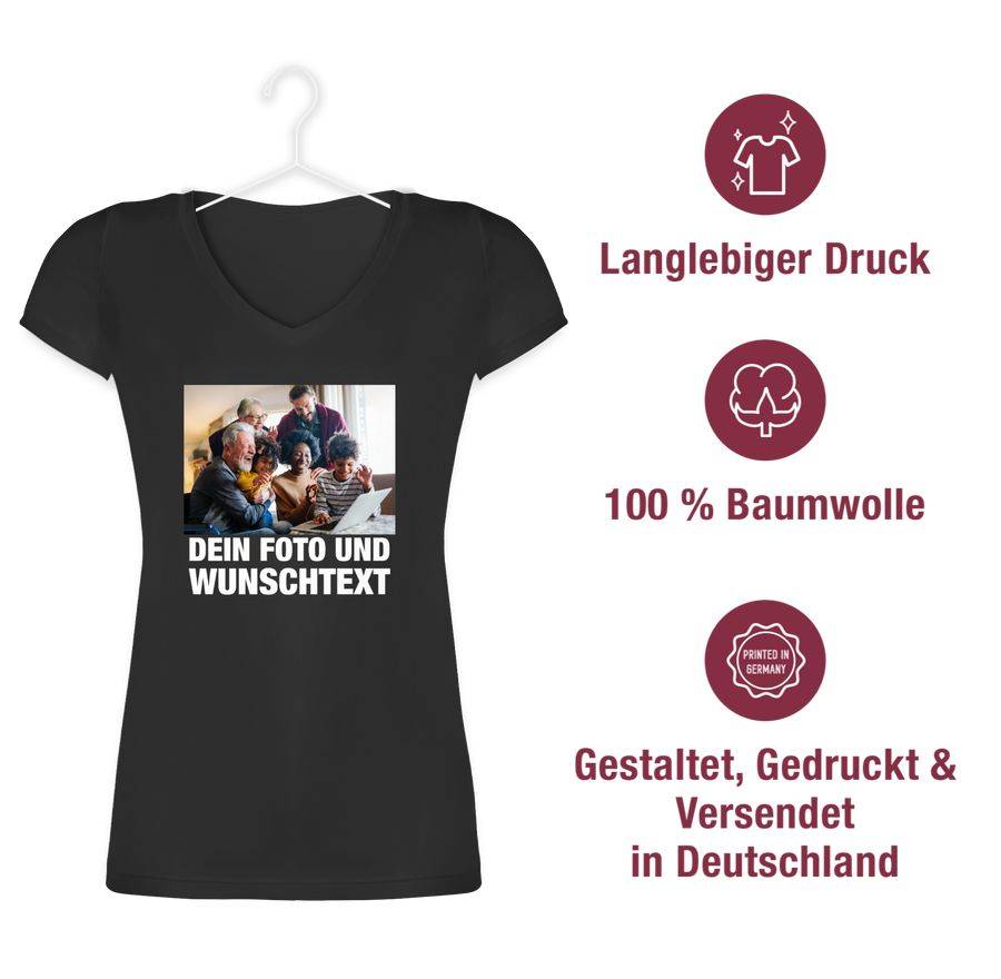 Shirtracer Mit Bild Eigenem Foto Name Text Wunschtext: Tshirt Rucksack Shirtracer