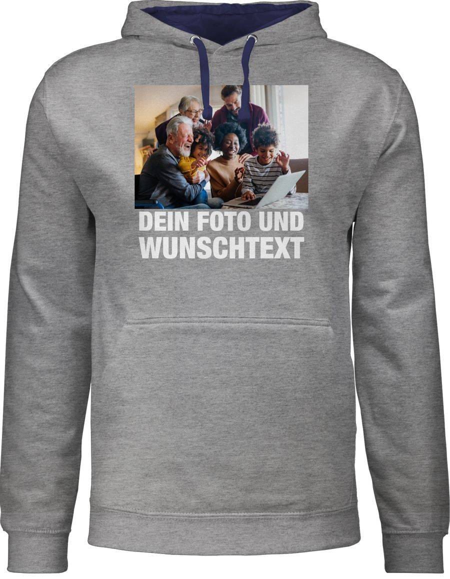 Shirtracer Mit Bild eigenem Foto Name Text Wunschtext: Tshirt Rucksack Shirtracer