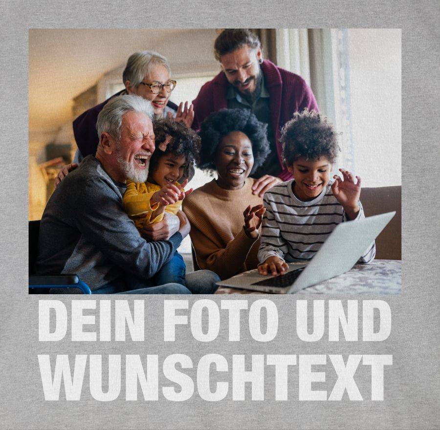 Shirtracer Mit Bild Eigenem Foto Name Text Wunschtext: Tshirt Rucksack Shirtracer