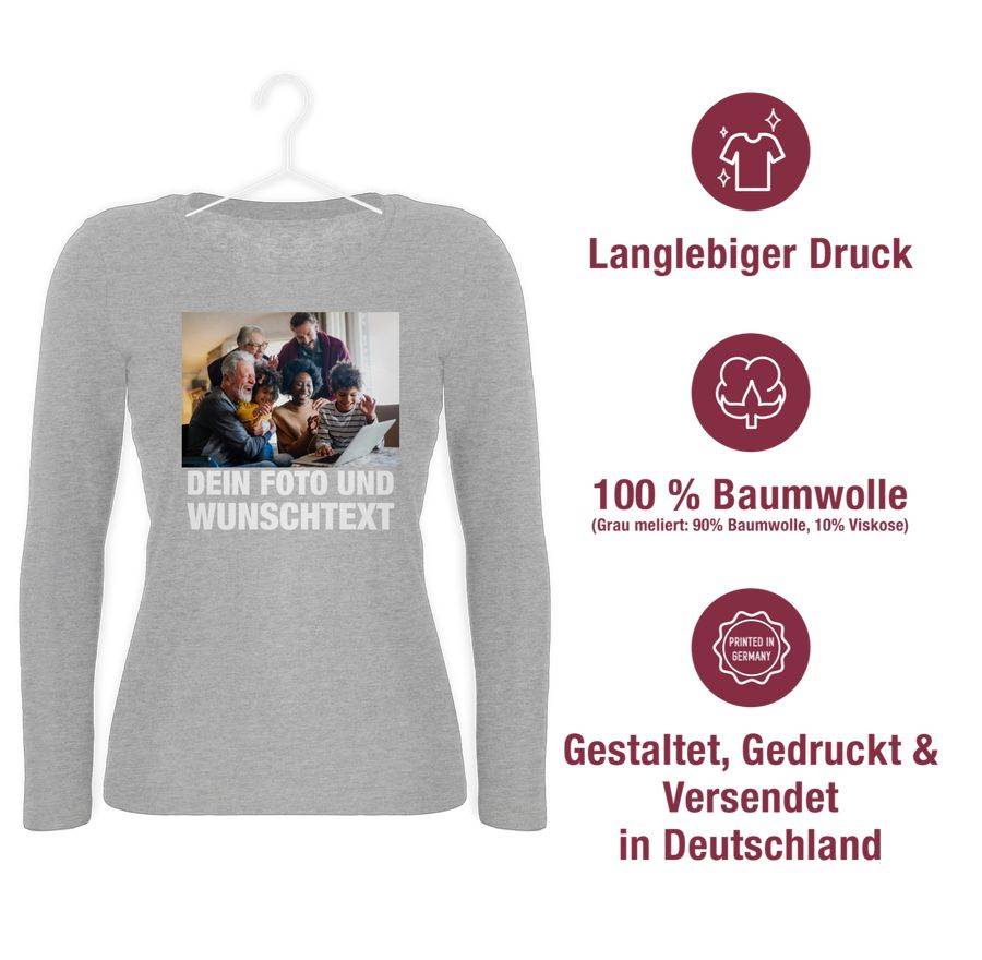 Shirtracer Mit Bild Eigenem Foto Name Text Wunschtext: Tshirt Rucksack Shirtracer