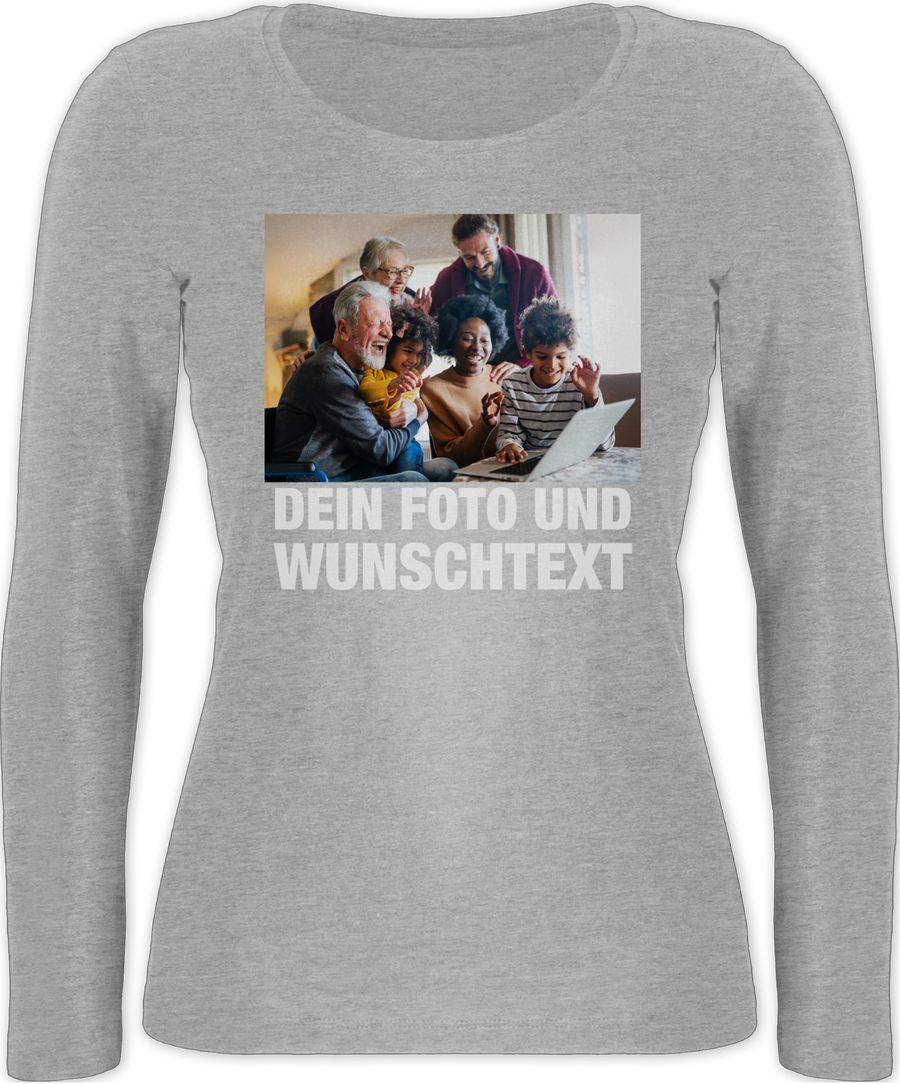 Shirtracer Mit Bild eigenem Foto Name Text Wunschtext: Tshirt Rucksack Shirtracer