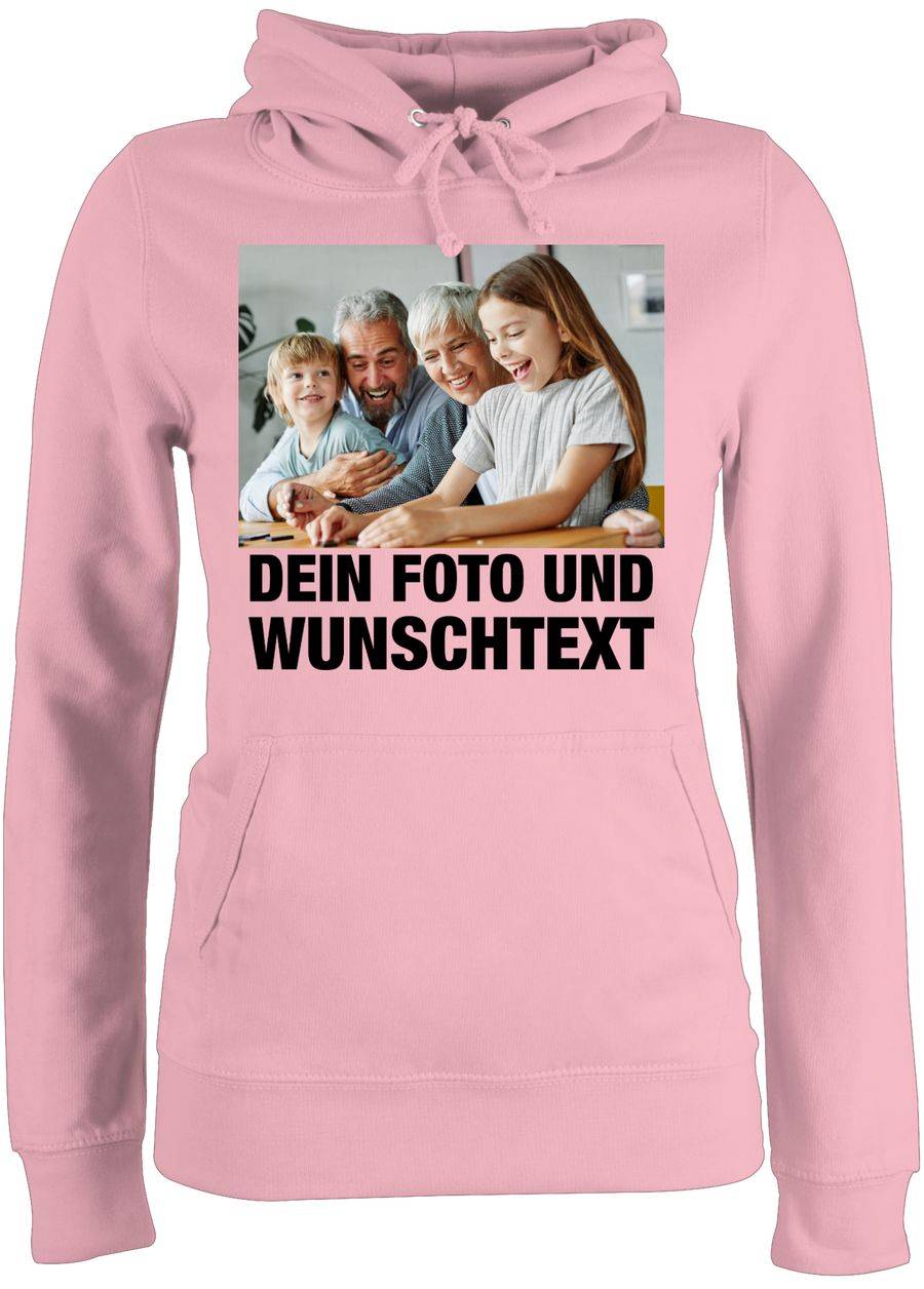 Shirtracer Mit Foto eigenem Bild Text Name Wunschtext Shirts & Mehr Shirtracer