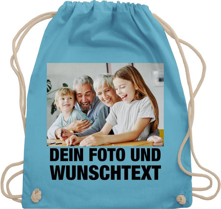 Shirtracer Mit Foto eigenem Bild Text Name Wunschtext Shirts & Mehr Shirtracer