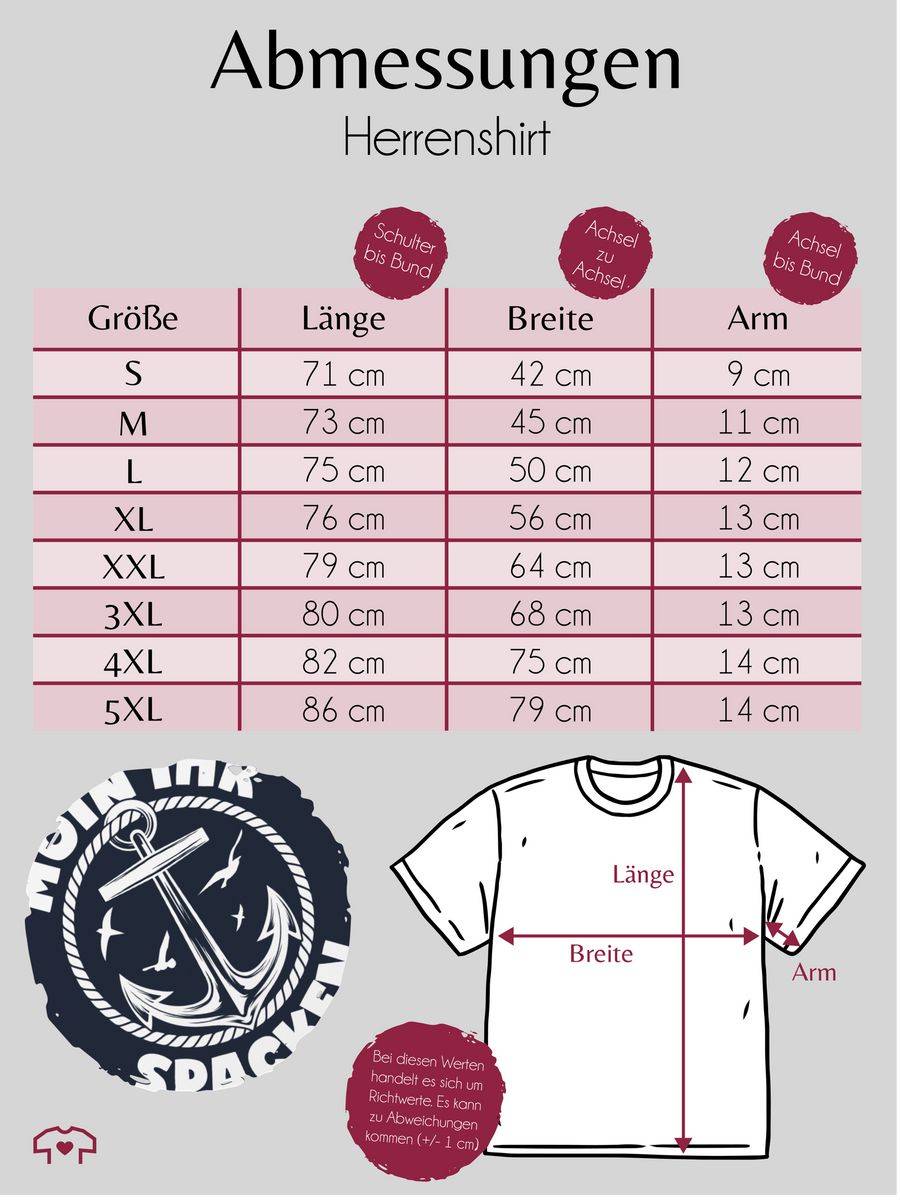Shirtracer Moin Ihr Spacken Mit Anker - Weiß Shirts & Mehr Shirtracer