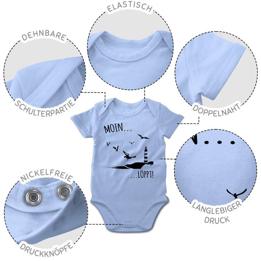 Shirtracer Moin Löppt! - Schwarz Shirts & Mehr Shirtracer