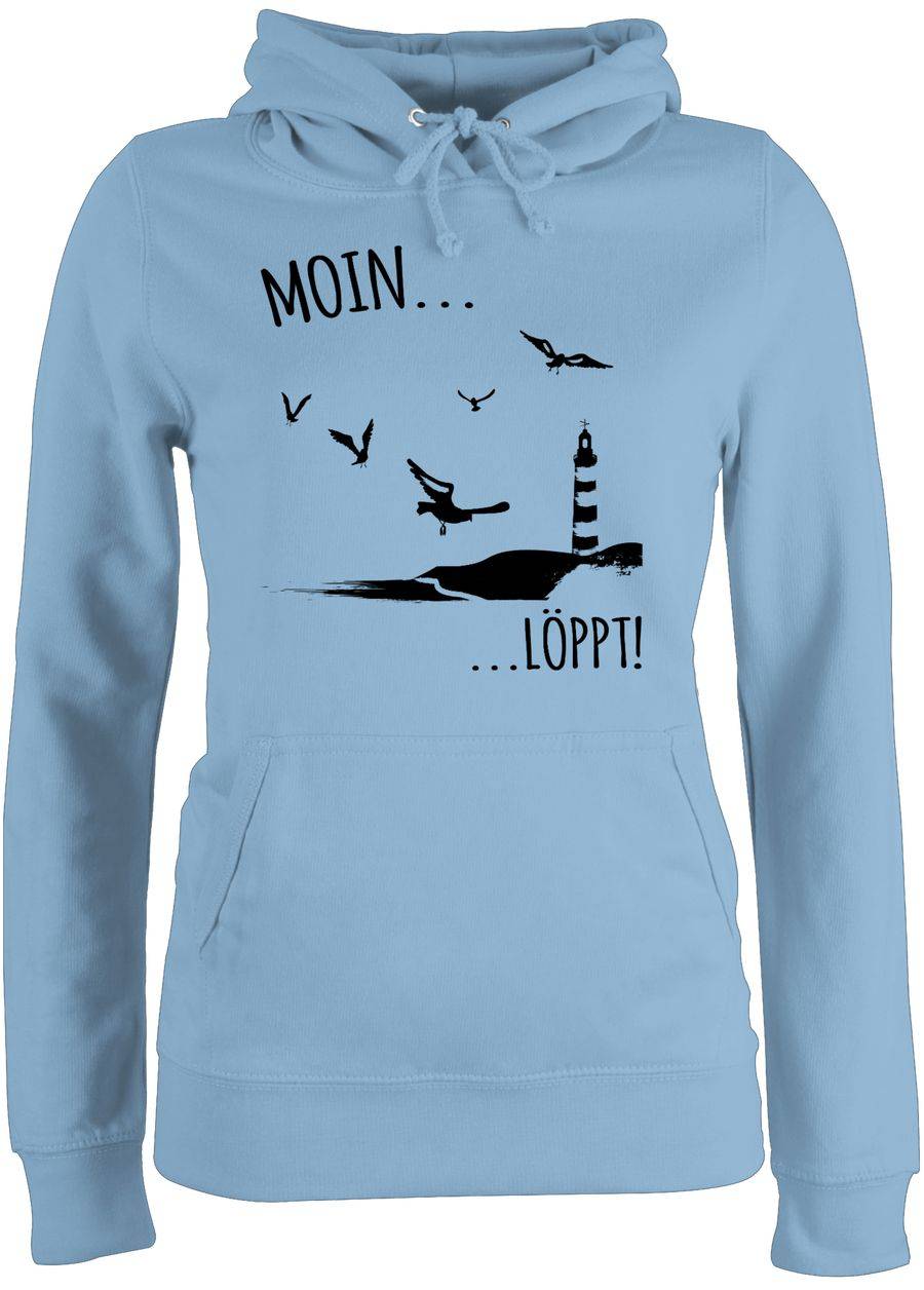 Shirtracer Moin Löppt! - schwarz Shirts & Mehr Shirtracer