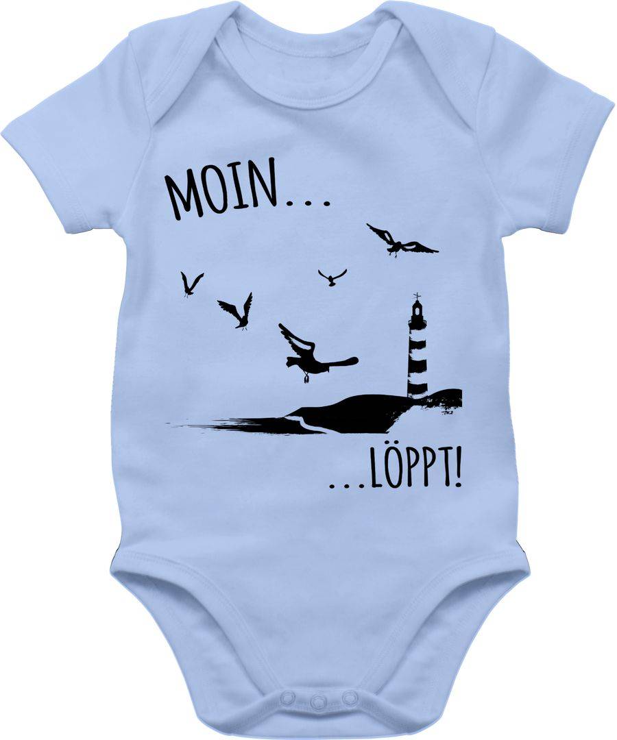 Shirtracer Moin Löppt! - schwarz Shirts & Mehr Shirtracer