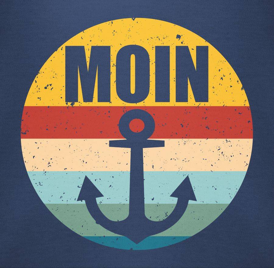 Shirtracer Moin Mit Anker Retro Shirts & Mehr Shirtracer
