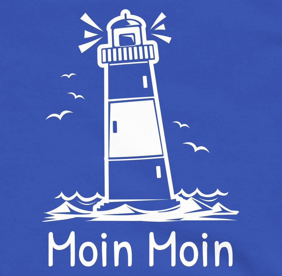 Shirtracer Moin Moin - Leuchtturm Shirts & Mehr Shirtracer