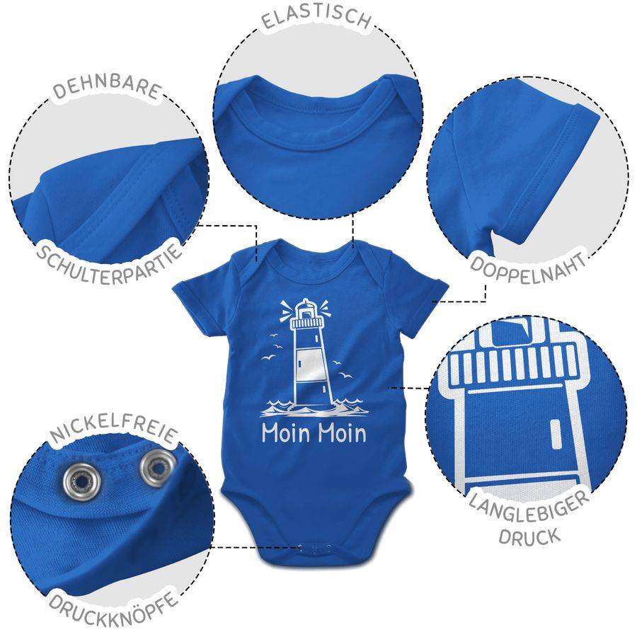 Shirtracer Moin Moin - Leuchtturm Shirts & Mehr Shirtracer