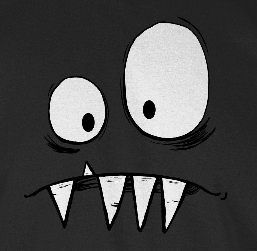 Shirtracer Monster Kostüm: T-Shirt Rucksack Shirtracer