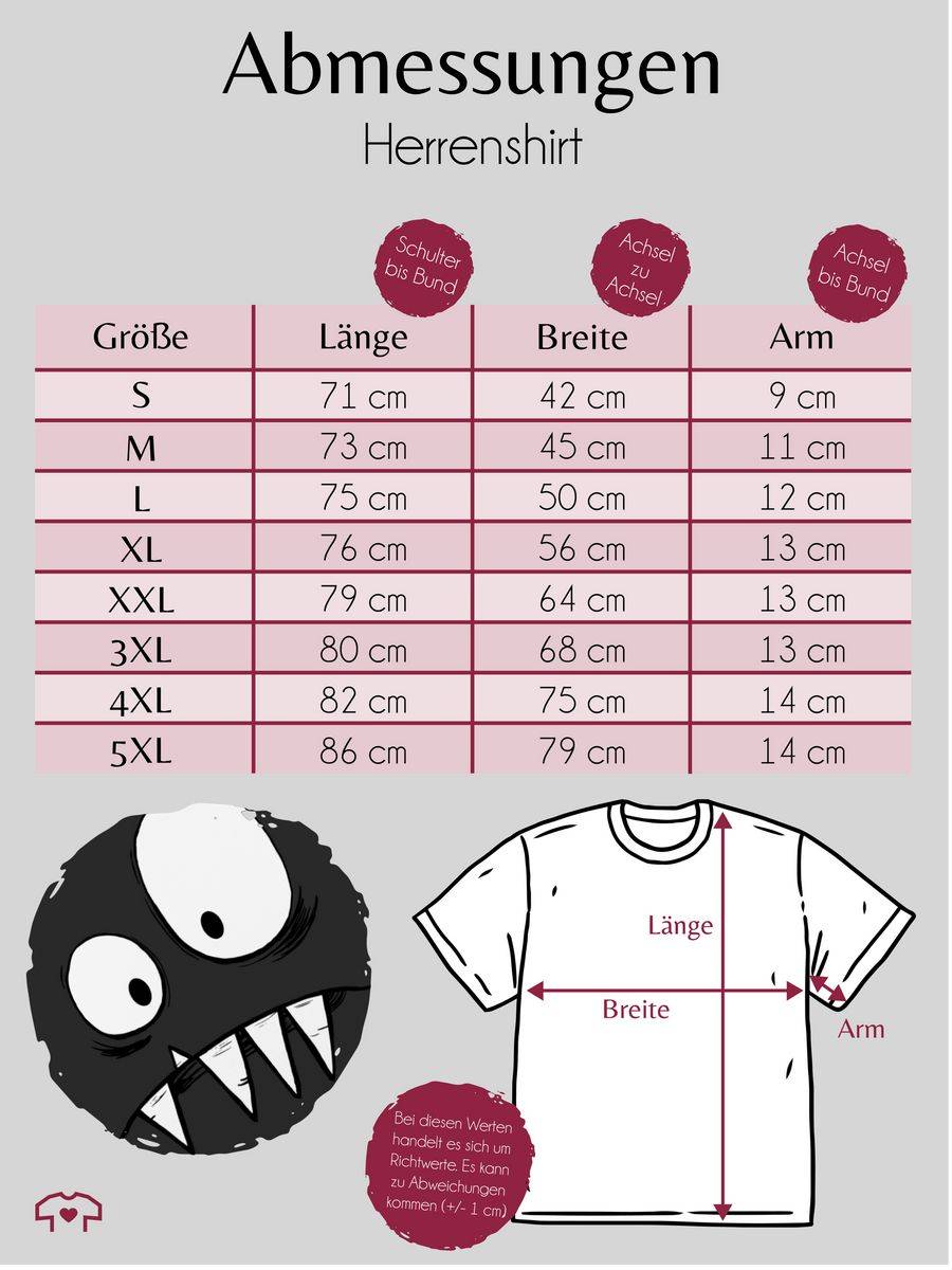 Shirtracer Monster Kostüm: T-Shirt Rucksack Shirtracer