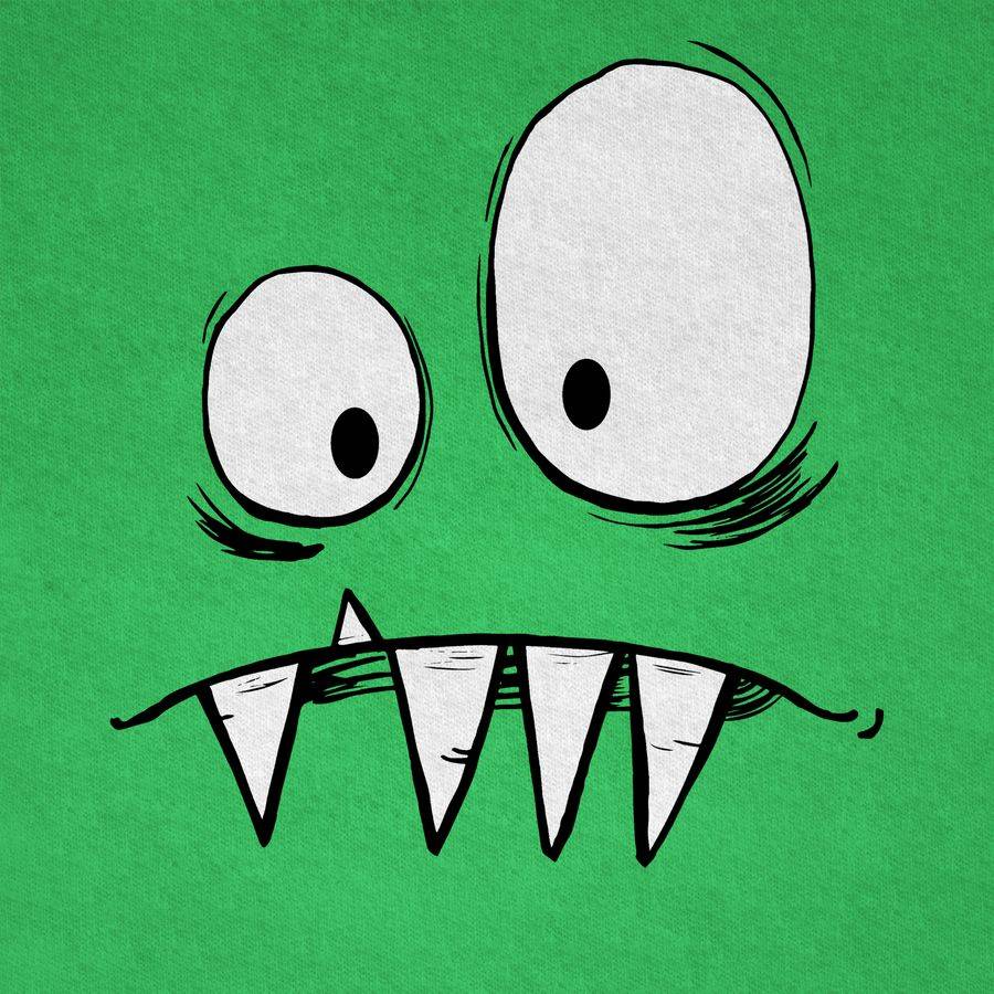 Shirtracer Monster Kostüm: T-Shirt Rucksack Shirtracer