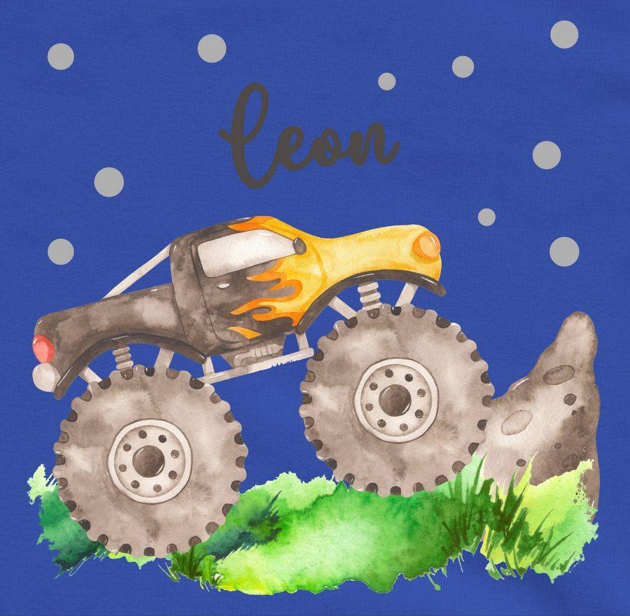 Shirtracer Monstertruck Monster Truck Off Road Bigfoot 4x4 Pick-up Geländewagen: T-Shirt Ru Shirtracer