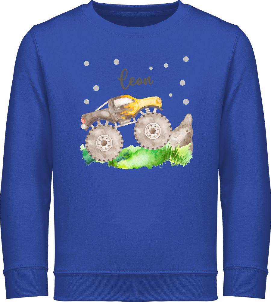 Shirtracer Monstertruck Monster Truck Off Road Bigfoot 4x4 Pick-up Geländewagen: T-Shirt Ru Shirtracer