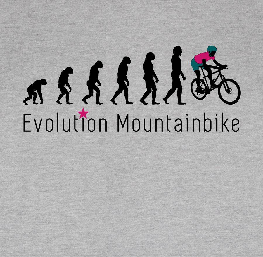 Shirtracer Mountainbike Evolution Shirts & Mehr Shirtracer