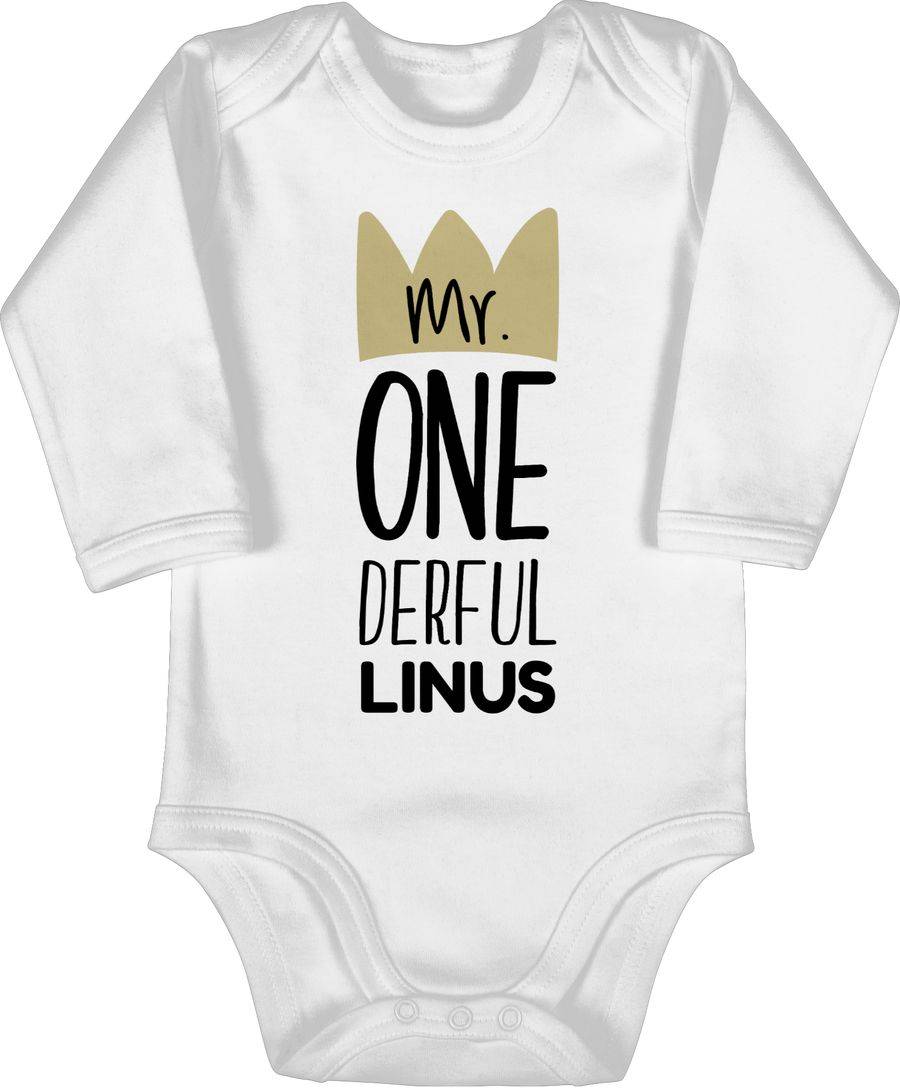 Shirtracer Mr Onederful - zum Ersten mit Wunsch Name: Tshirt Rucksack Shirtracer