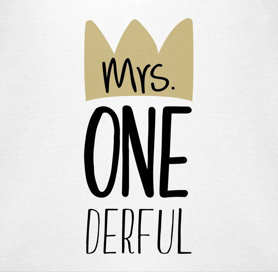 Shirtracer Mrs One Derful: Tshirt Rucksack Shirtracer