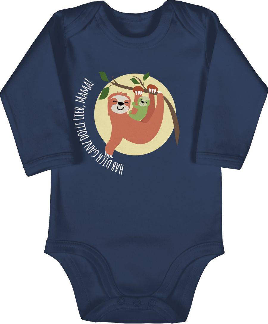 Shirtracer Muttertag Hab dich ganz doll lieb Mama: Tshirt Gym Bag Shirtracer