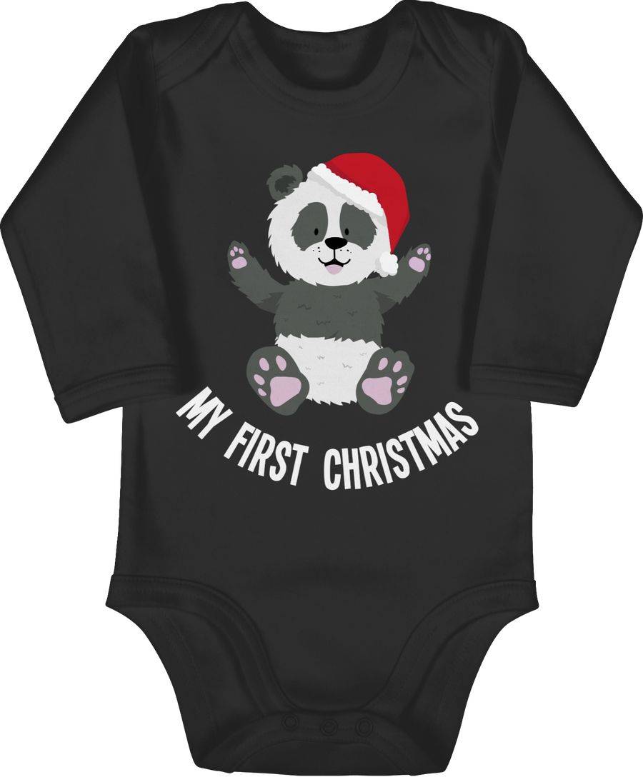 Shirtracer My first Christmas Panda: T-Shirt Rucksack Shirtracer