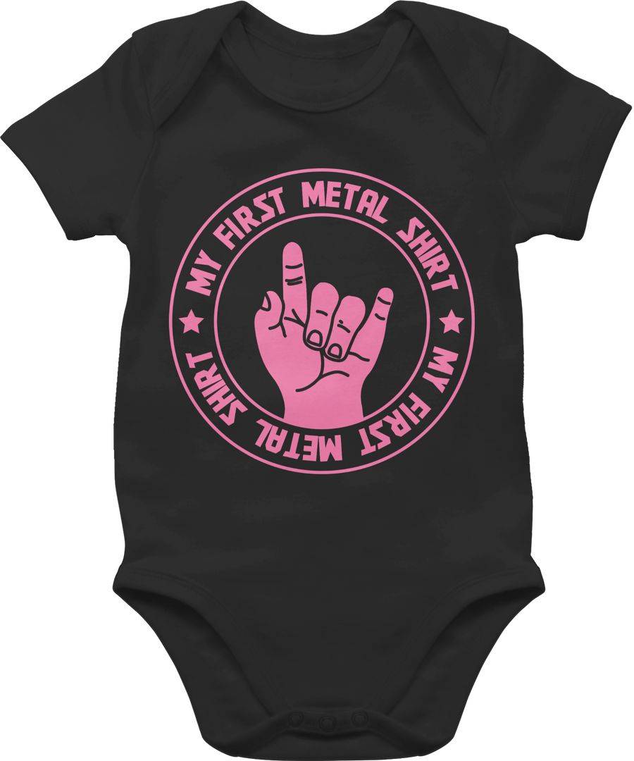 Shirtracer My first Metal Shirt rosa Shirts & Mehr Shirtracer