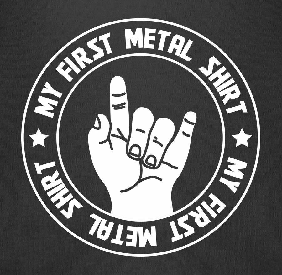 Shirtracer My First Metal Shirt Shirts & Mehr Shirtracer