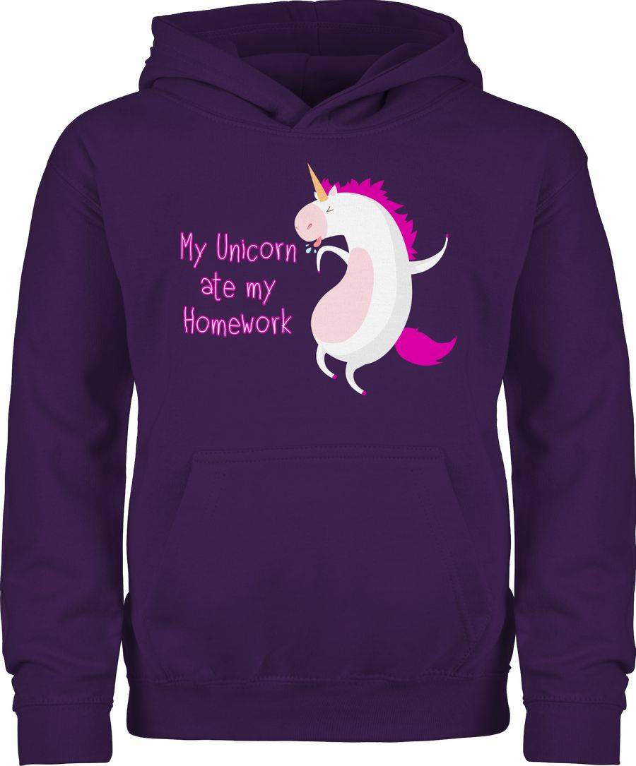 Shirtracer My unicorn ate my homework: T-Shirt Gym Bag Shirtracer