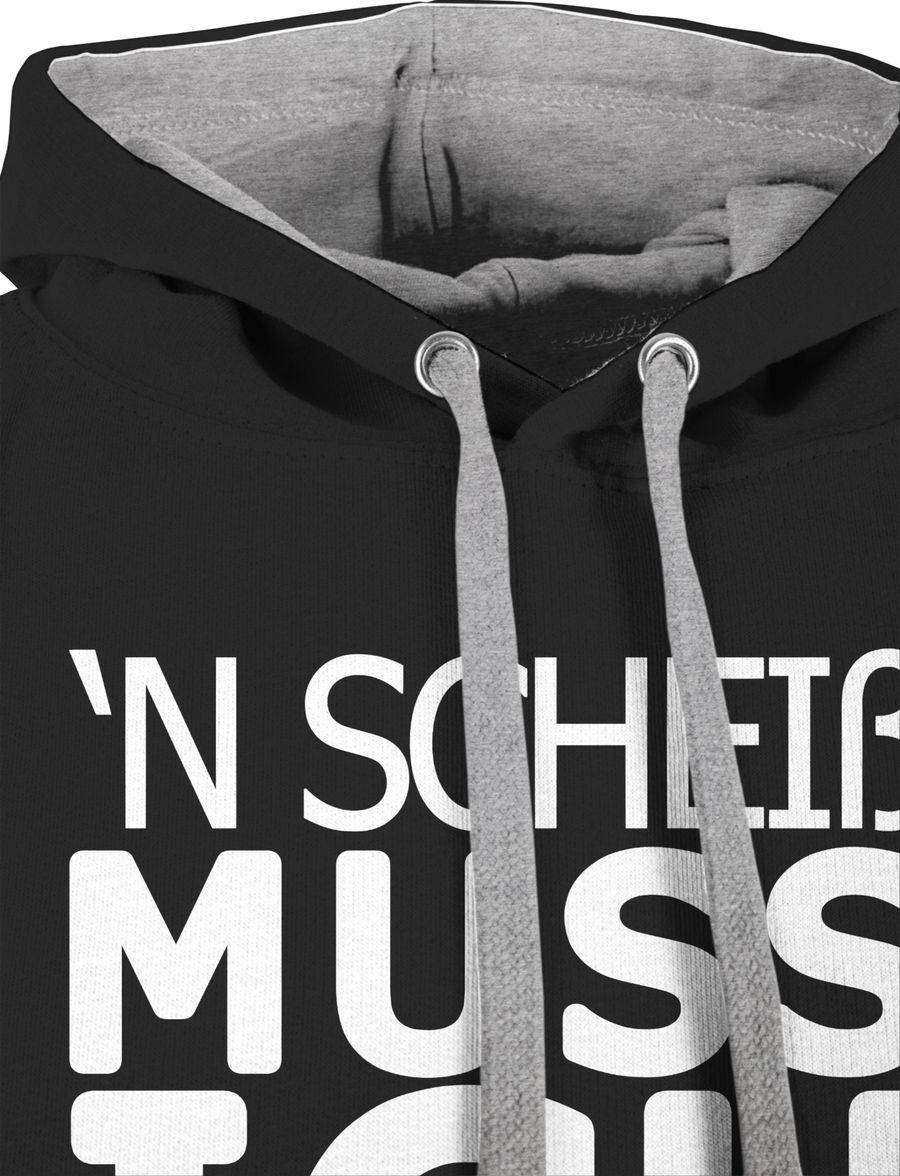 Shirtracer 'N Scheiß Muss Ich: Tshirt Gym Bag Shirtracer