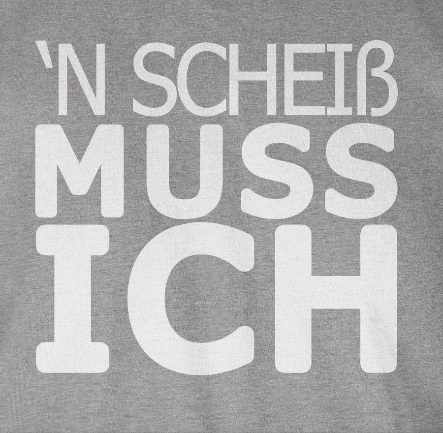 Shirtracer 'N Scheiß Muss Ich: Tshirt Gym Bag Shirtracer