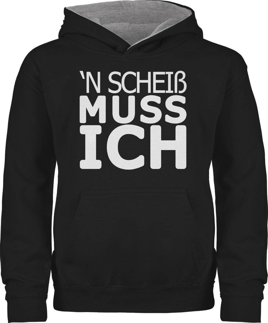 Shirtracer 'N Scheiß muss ich: Tshirt Gym Bag Shirtracer