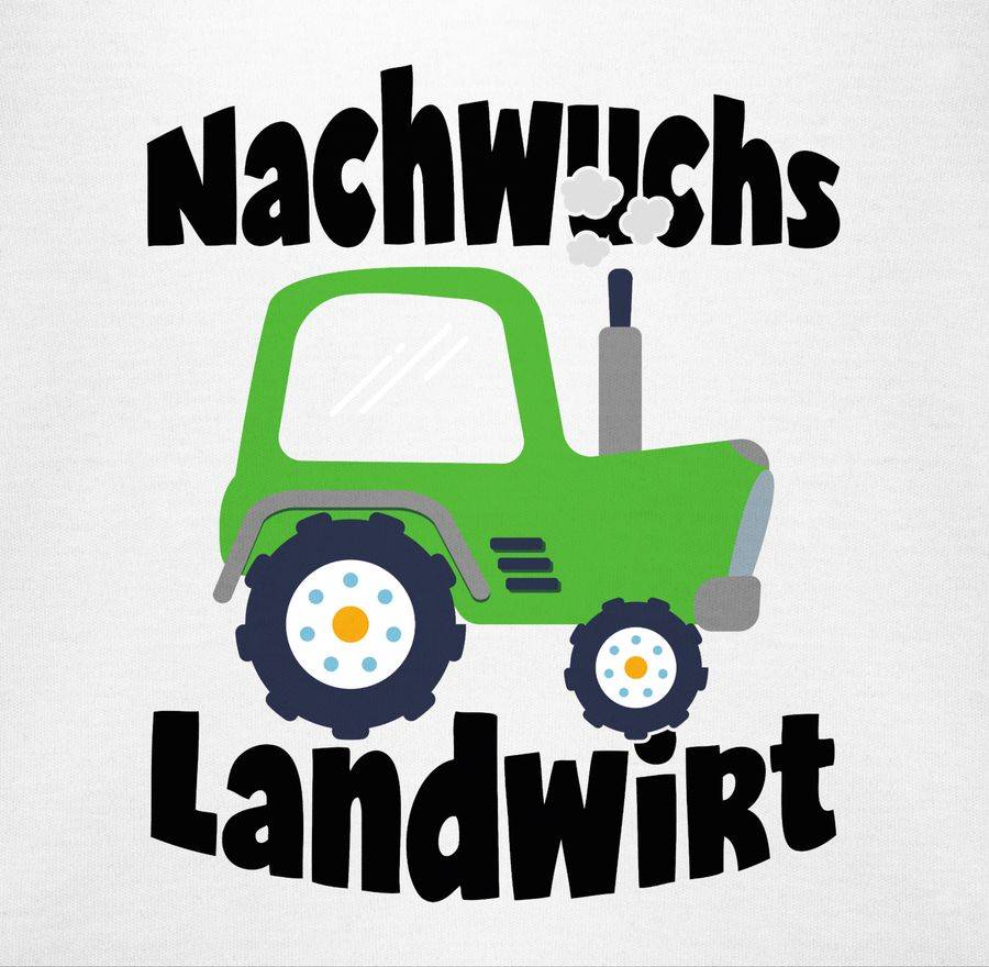 Shirtracer Nachwuchs Landwirt: T-Shirt Turnbeutel Shirtracer