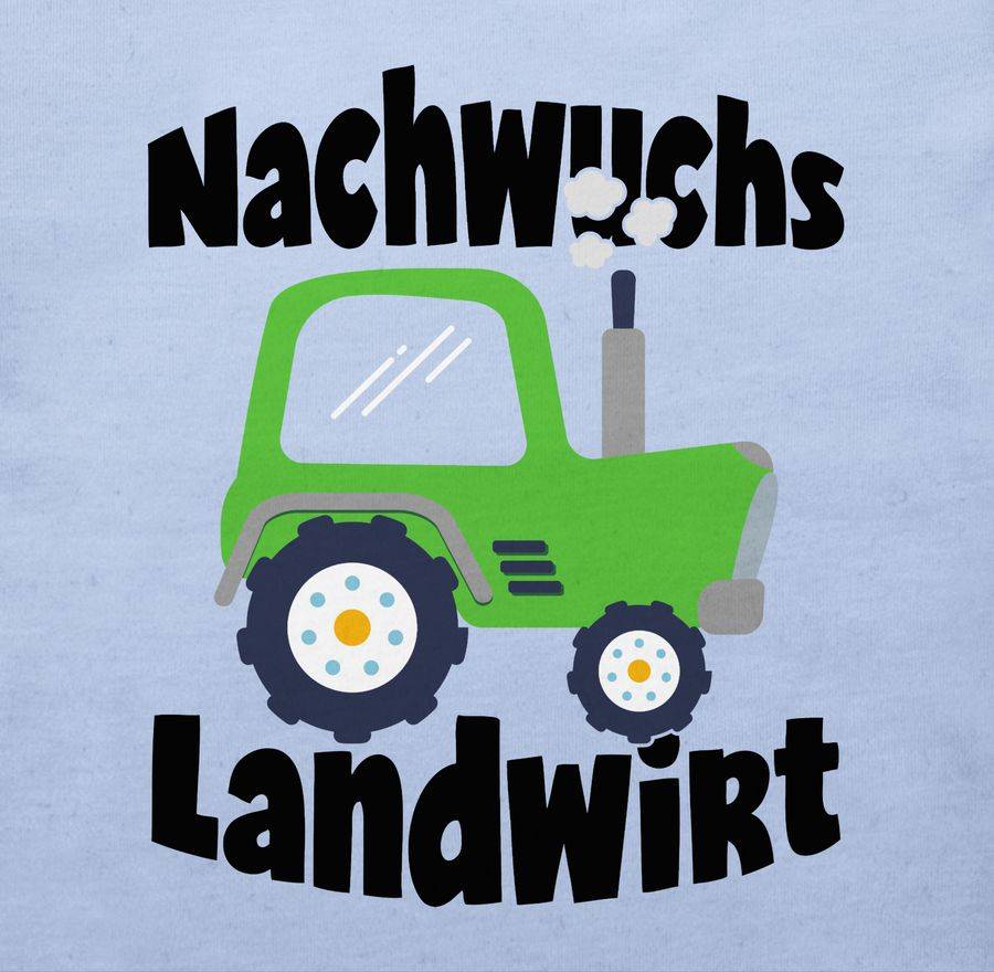 Shirtracer Nachwuchs Landwirt: T-Shirt Turnbeutel Shirtracer