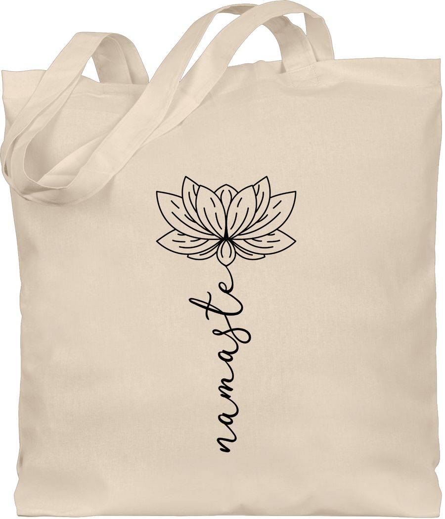 Shirtracer Namaste Lotusblüte: Tshirt Rucksack Shirtracer