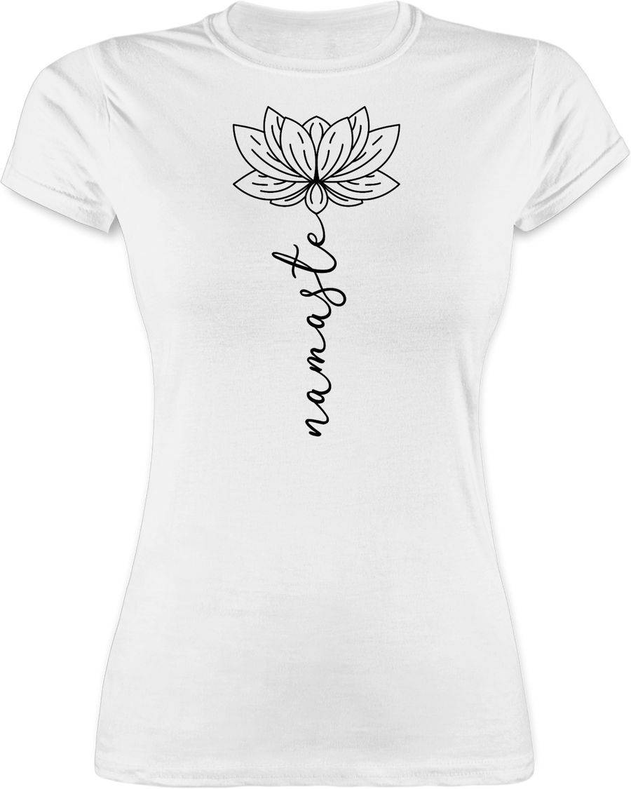 Shirtracer Namaste Lotusblüte: Tshirt Rucksack Shirtracer