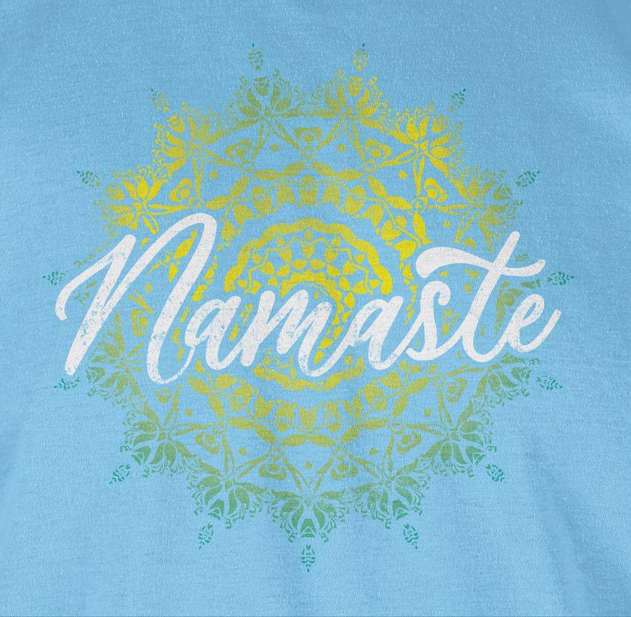 Shirtracer Namaste Vintage: T-Shirt Rucksack Shirtracer
