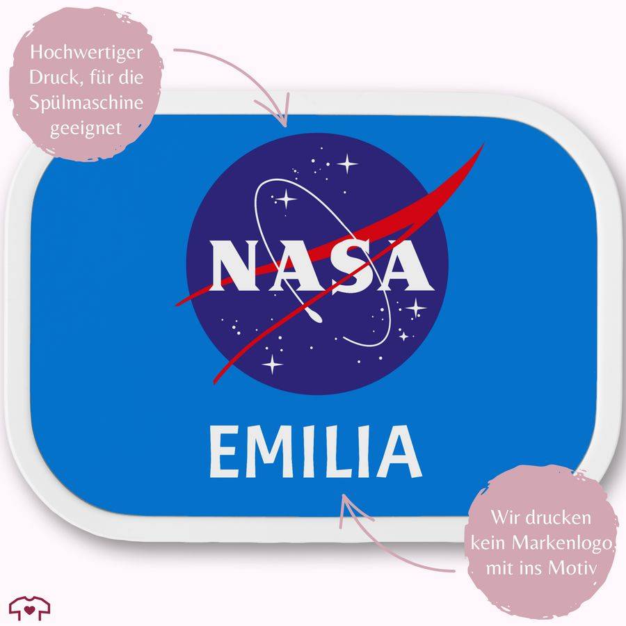 Shirtracer Nasa Logo Raumfahrt Weltraum Astronaut Shirts & Mehr Shirtracer