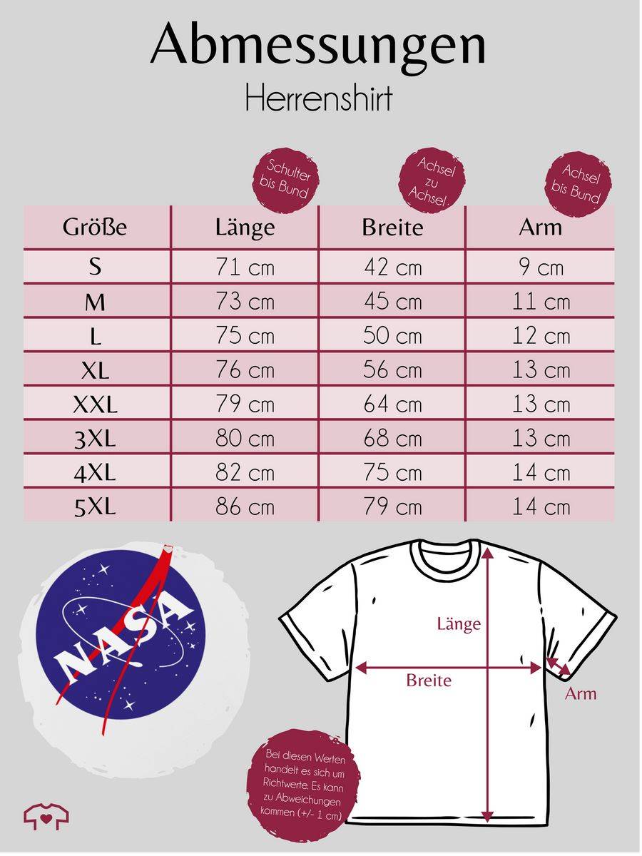 Shirtracer Nasa Meatball Logo Shirts & Mehr Shirtracer