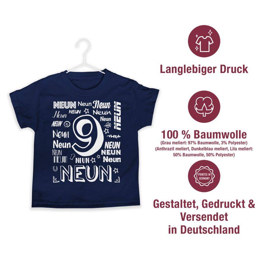 Shirtracer Neunter Zahlen: Tshirt Rucksack Shirtracer