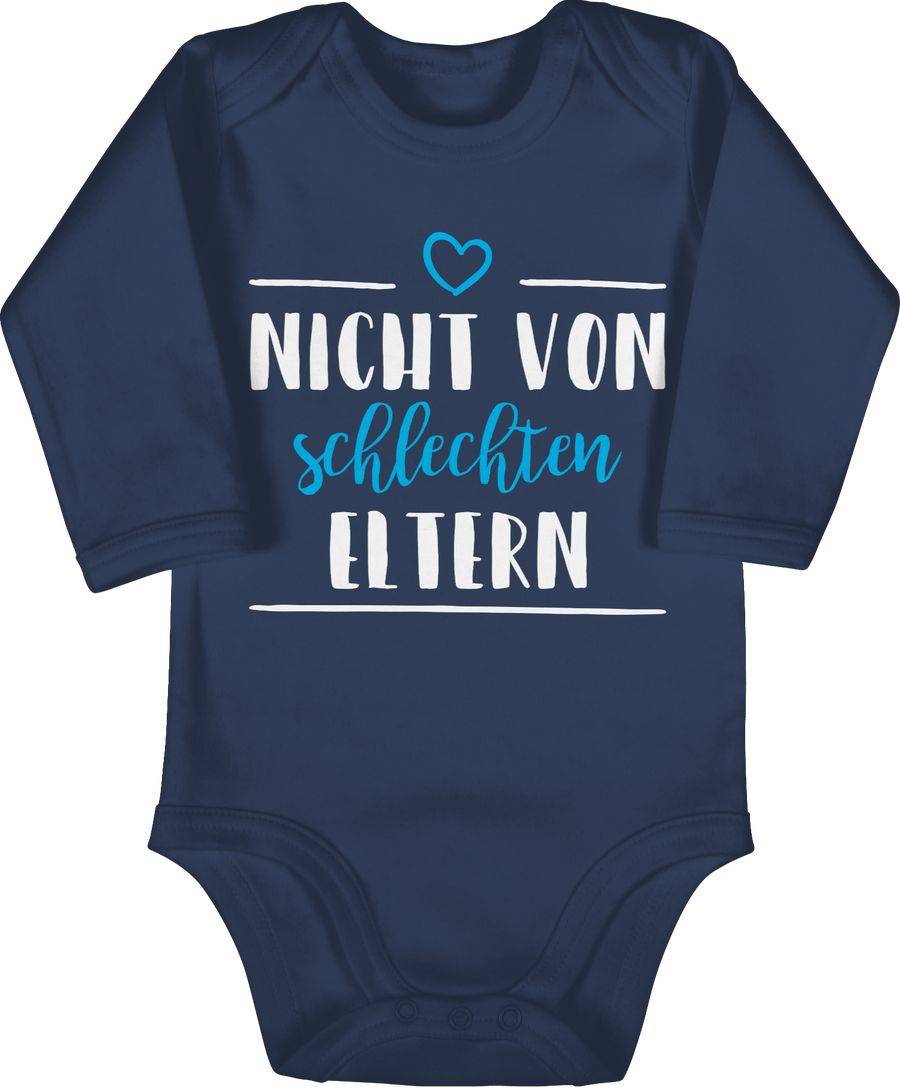 Shirtracer Nicht von schlechten Eltern - blau: Tshirt Turnbeutel Shirtracer