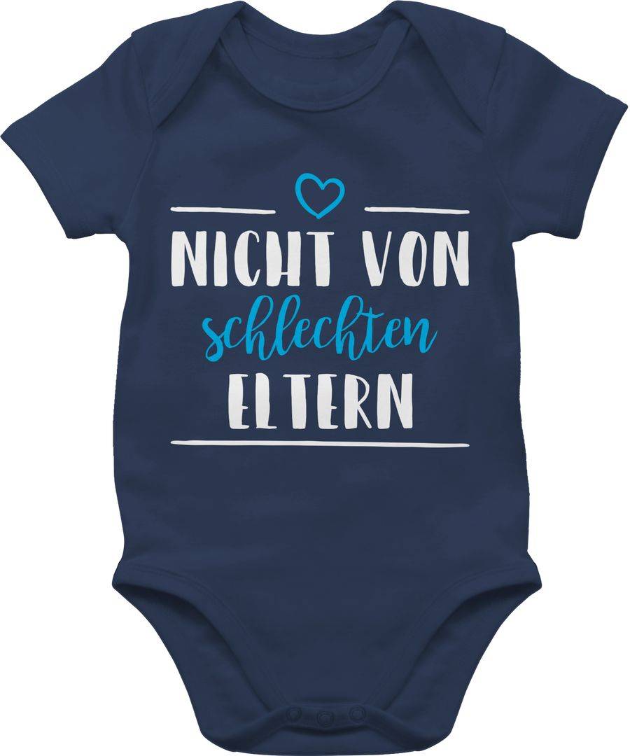 Shirtracer Nicht von schlechten Eltern - blau: Tshirt Turnbeutel Shirtracer